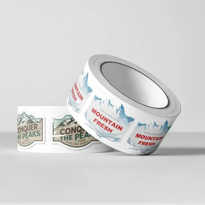 Custom Bottle Labels – Personalized Waterproof Stickers for Water, Juice, Wine & Beverage Bottles