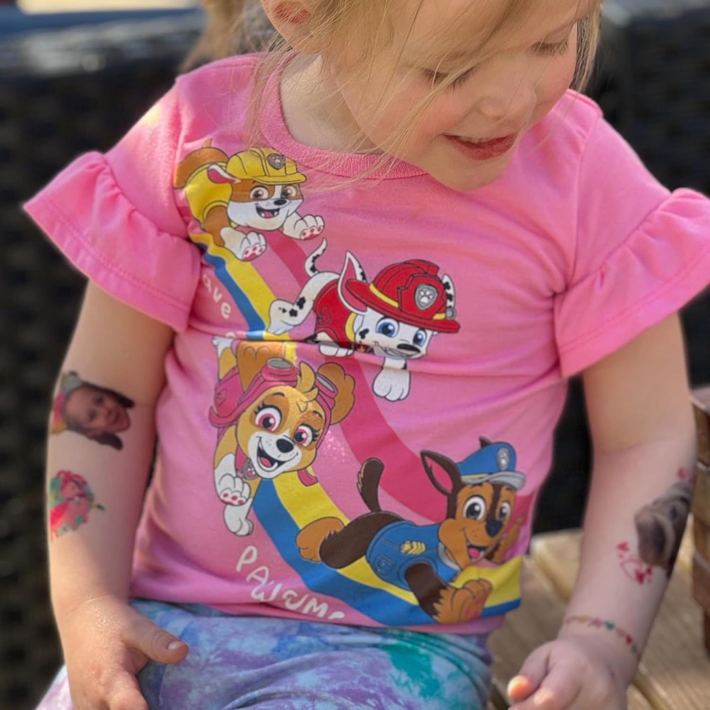 Personalized Face Temporary Tattoos – 3pcs, Waterproof & Skin-Safe Party Favors