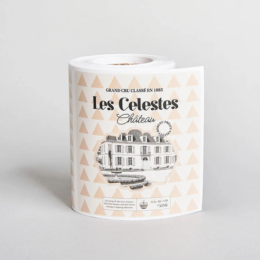 Custom Wine Labels – Personalized Waterproof Vinyl Stickers for Bottles, Weddings, Parties & Gifts, 20 label counts, 2 image