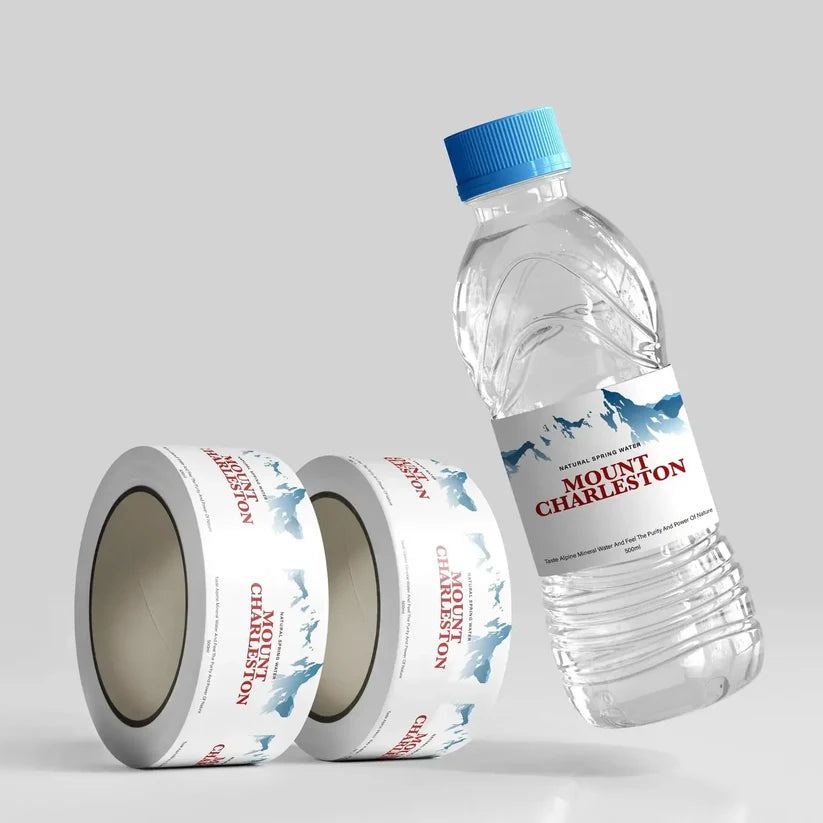 Custom Bottle Labels – Personalized Waterproof Stickers for Water, Juice, Wine & Beverage Bottles