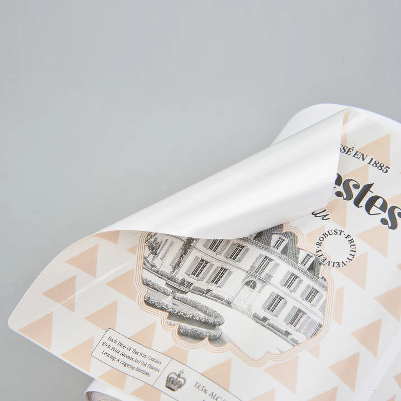 Custom Wine Labels – Personalized Waterproof Vinyl Stickers for Bottles, Weddings, Parties & Gifts, 20 label counts, 2 image