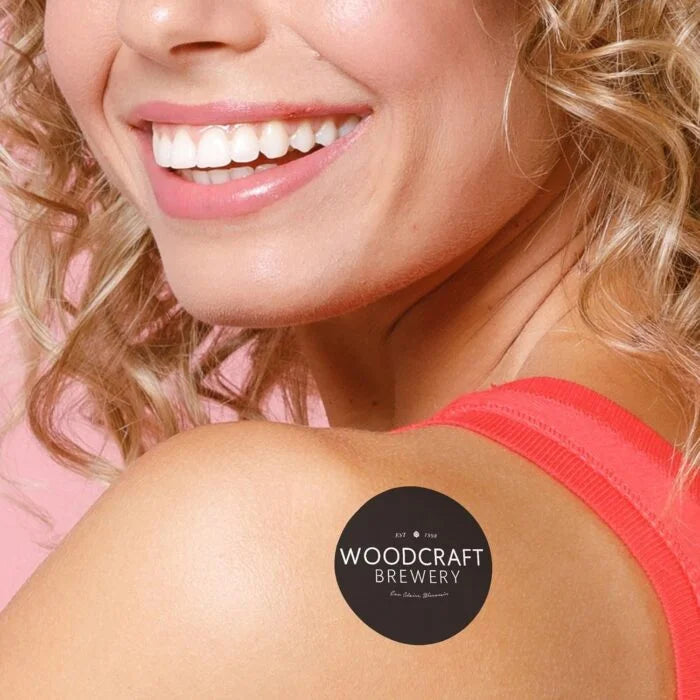 Big Dot of Happiness – Custom Logo Temporary Tattoos, Personalized Photo Set of 24 (1 Image) for Parties